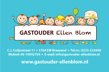 Gastouder Ellen Blom