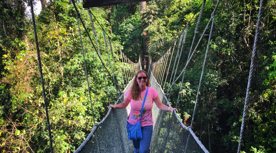 Traveling to warm climate